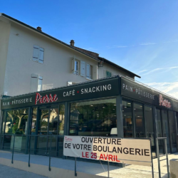 Enseigne Lumineuse rétro Eclairage La Boulangerie de Pierre à Sassenage